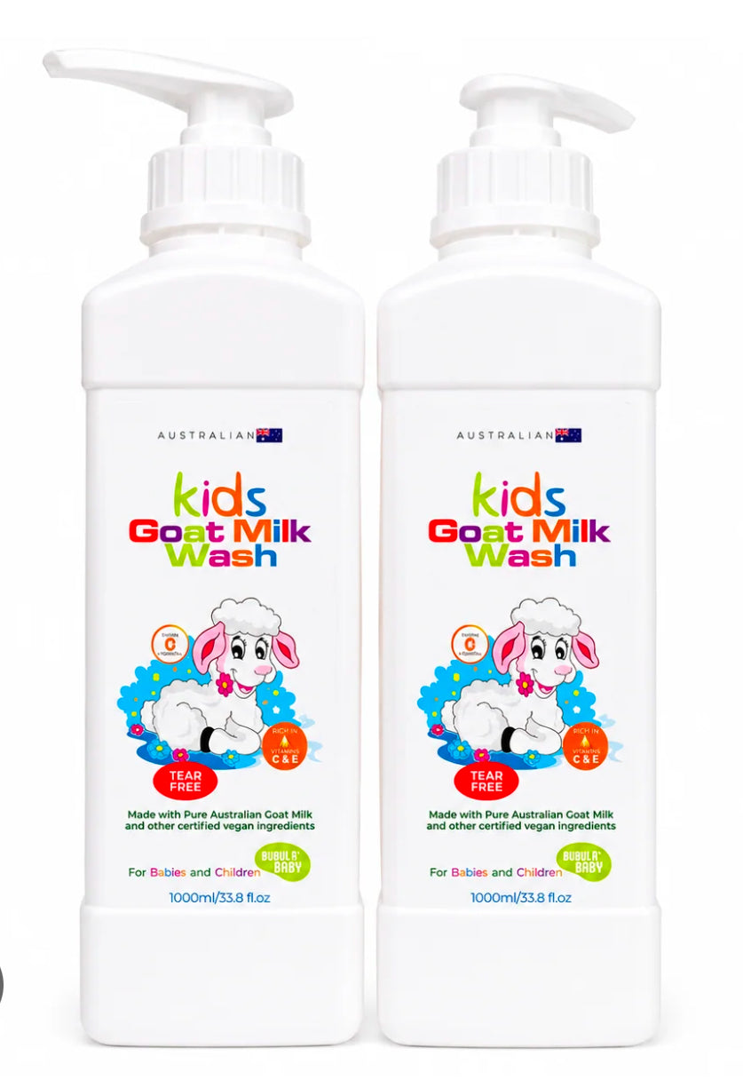 Bubula Baby Australian Kids Goat Milk Wash (1000 ml)