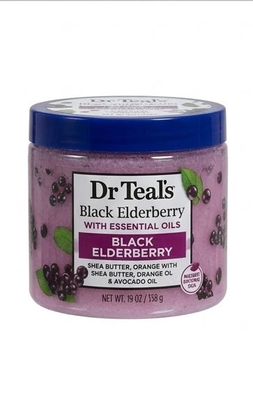 DR TEAL’S BLACK ELDERBERRY WITH ESSENTIAL OILS