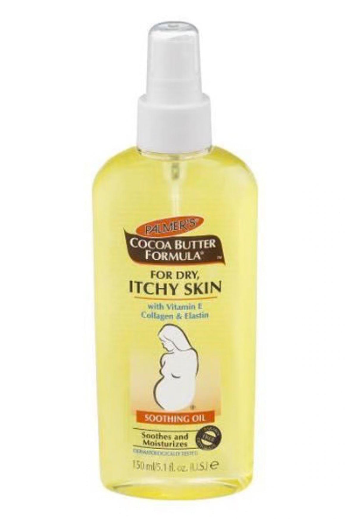 PALMER’S COCOA BUTTER SOOTHING OIL FOR DRY, ITCHY SKIN (5.1oz)