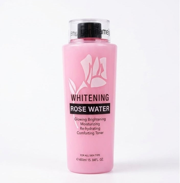 YAN NAMEI JI WHITENING ROSE WATER (450ML)