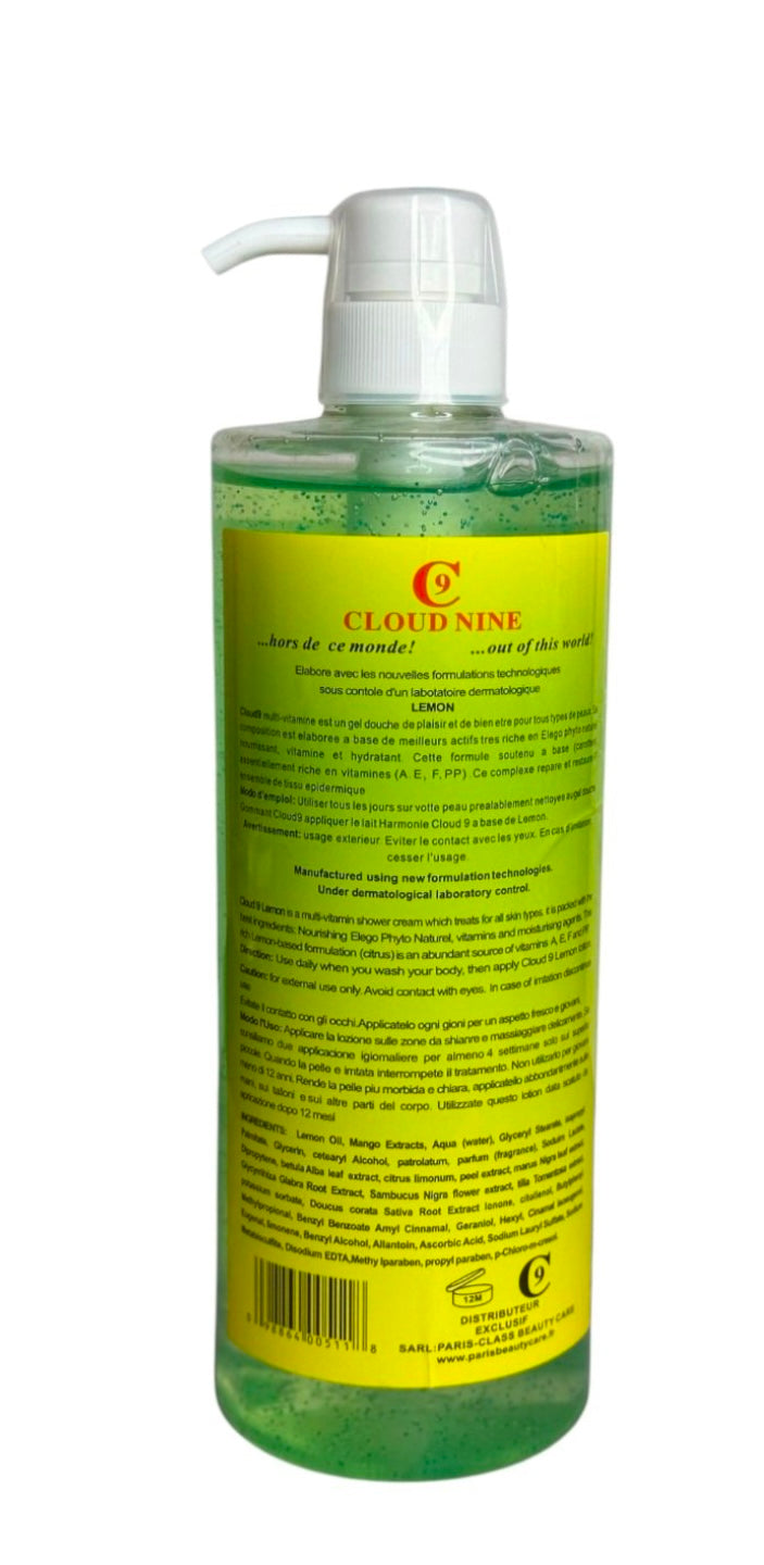 Cloud 9 Paris Lemon Plus Mango Extracts Shower Gel