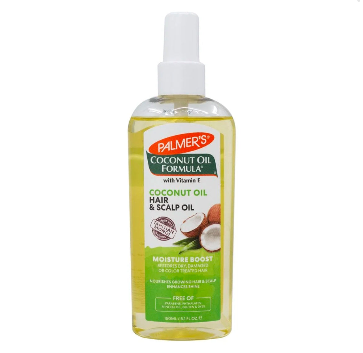 PALMER’S COCONUT OIL MOISTURIZER BOOST HAIR & SCALP OIL (5.1 oz)