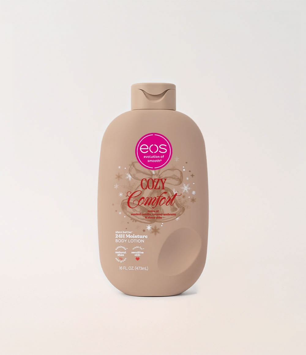 eos Cozy Comfort Holiday Body Lotion - 24H Moisture, 16 fl oz (473 mL)