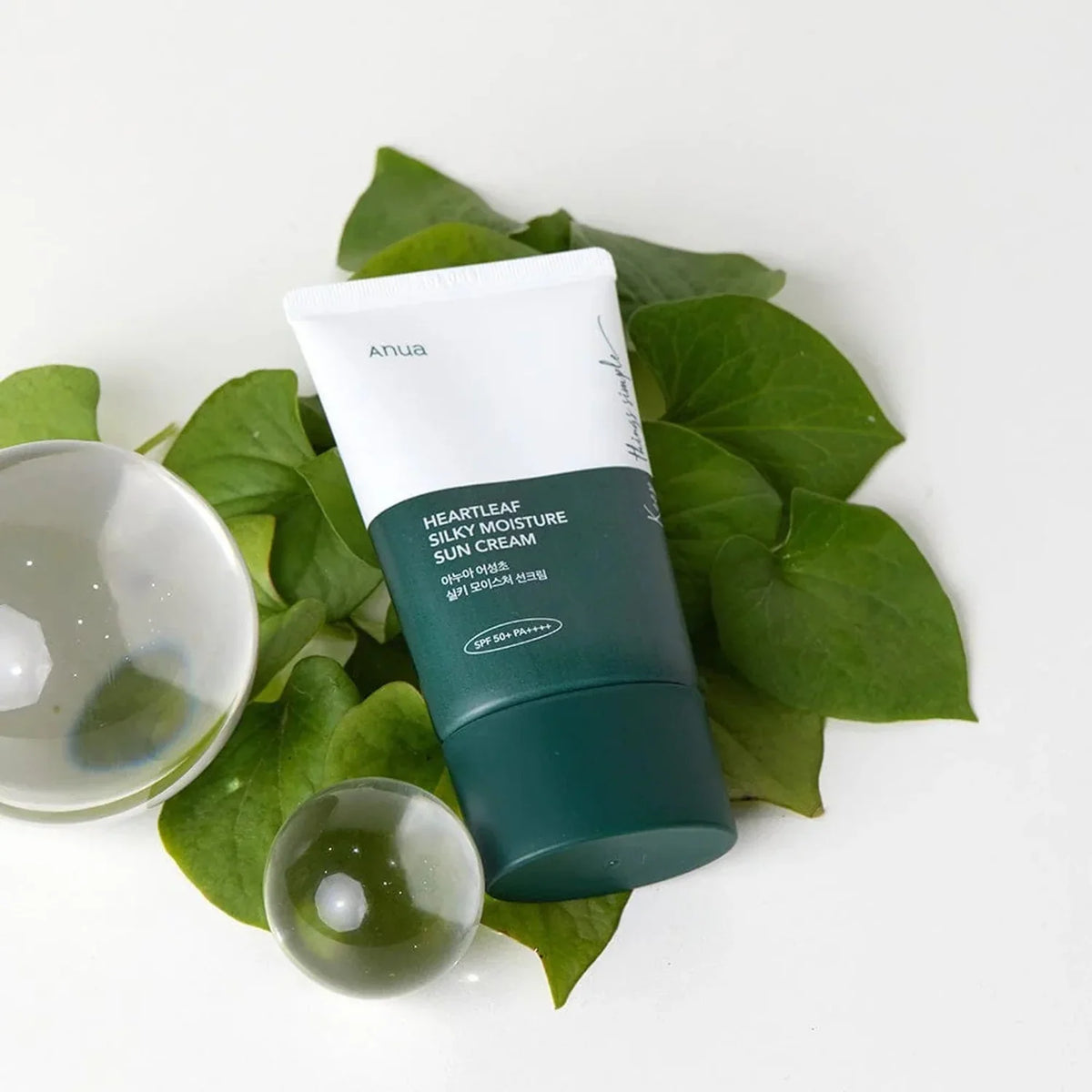 ANUA HEARTLEAF SILKY MOISTURE SUN CREAM