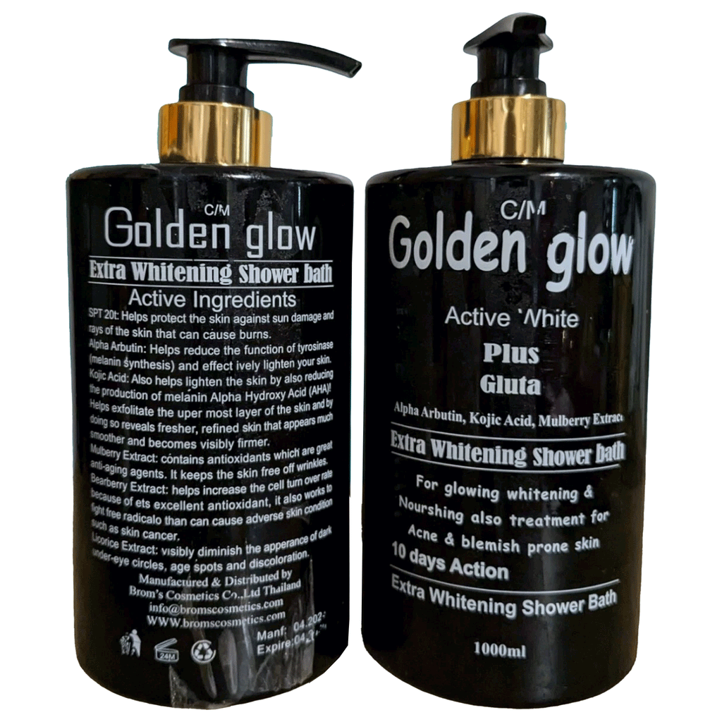 Golden Glow Active White Plus Gluta Extra Whitening Shower Bath