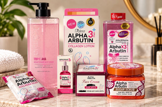 ALPHA ARBUTIN COMPLETE BRIGHTENING & DARK SPOT SKINCARE COMBO