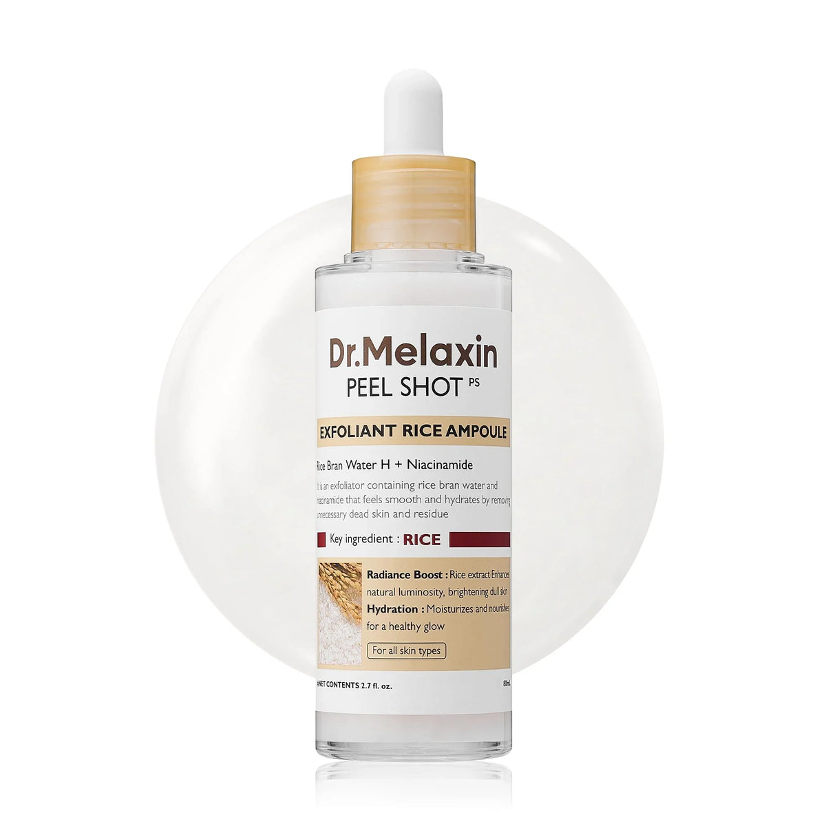 DR. MELAXIN PEEL SHOT – INSTANT RENEWAL & BRIGHTENING EXFOLIATING SERUM