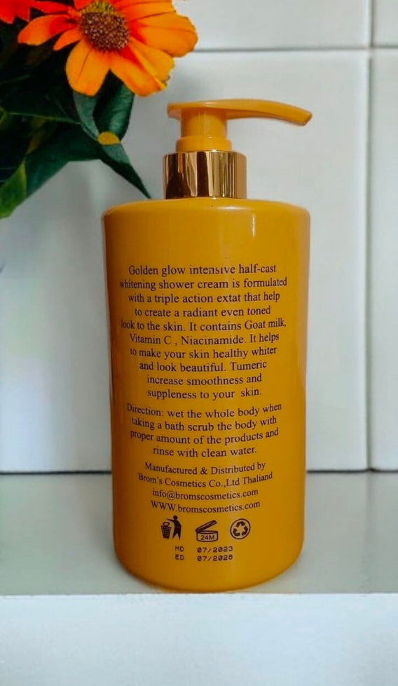 C/M Golden Glow Intensive Half-Cast Whitening Shower Cream