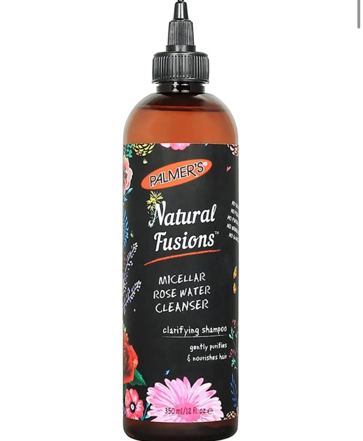 PALMER’S NATURAL FUSION MICELLAR ROSEWATER SHAMPOO(12oz)