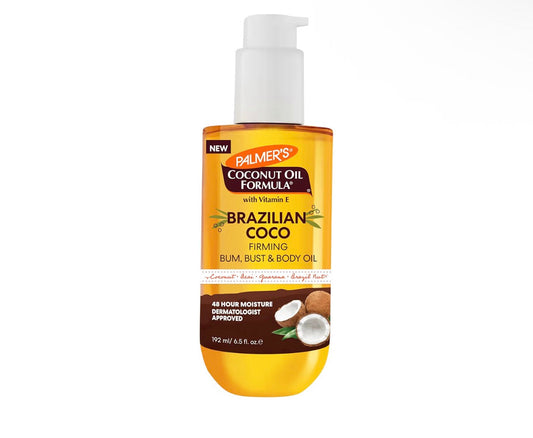 PALMER’S COCONUT OIL FORMULA BRAZILIAN COCO FIRMING BODY OIL WITH VITAMIN E – 6.5 FL OZ