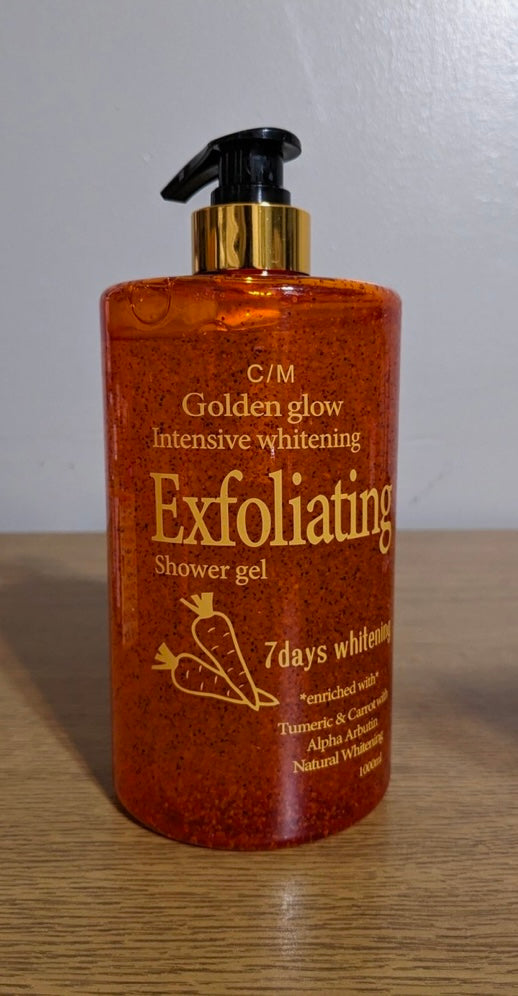C/M Golden Glow Exfoliating Shower Gel