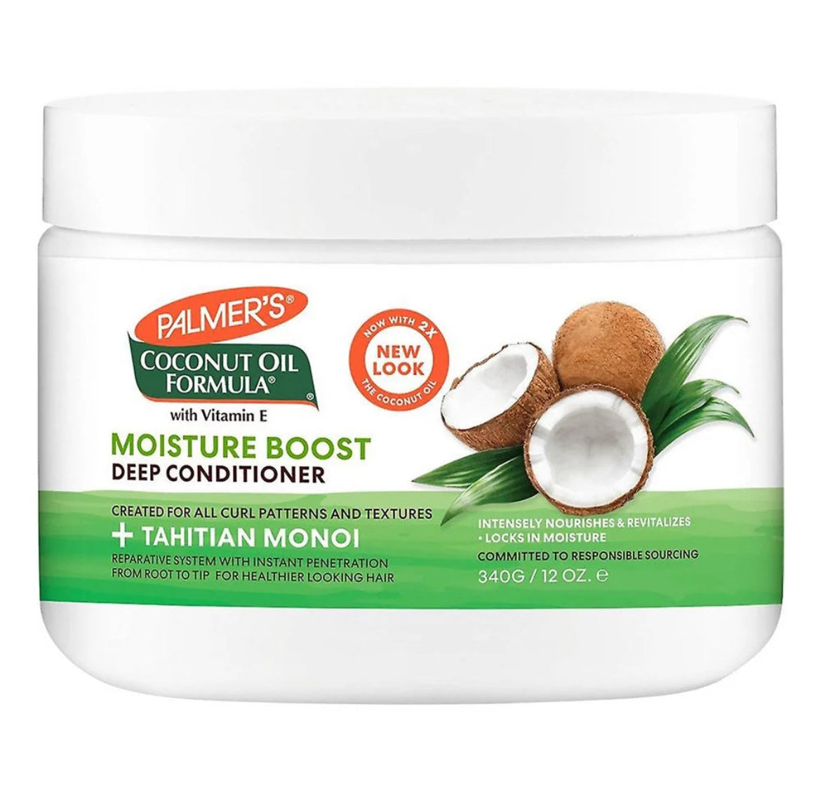 PALMER’S COCONUT OIL MOISTURE BOOST DEEP CONDITIONER (12oz)