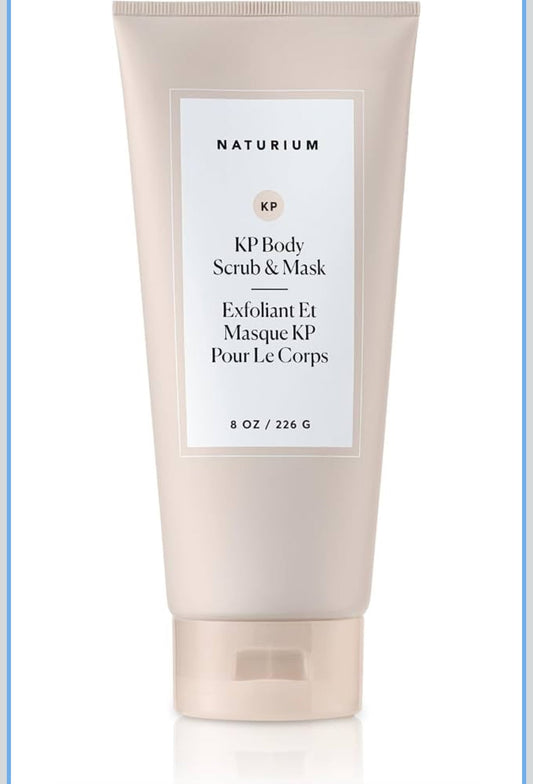 Naturium KP Body Scrub & Mask, with AHA, BHA & PHA, 226 g / 8.0 oz
