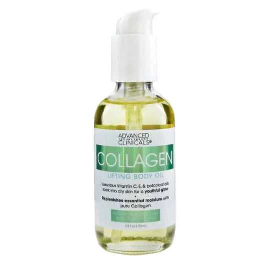 Advanced Clinicals Collagen Body Oil – 122ml