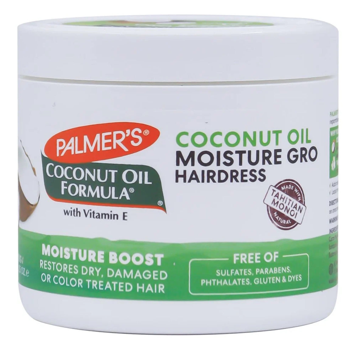PALMER’S COCONUT OIL MOISTURE GRO HAIR-DRESS(5.25 oz)