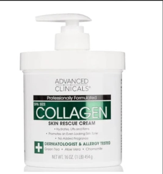 Advanced Clinicals Collagen Body Lotion | 454g