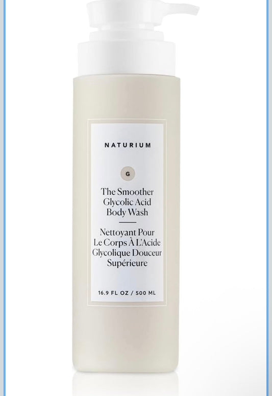 Naturium The Smoother Glycolic Acid Exfoliating Body Wash 500ml