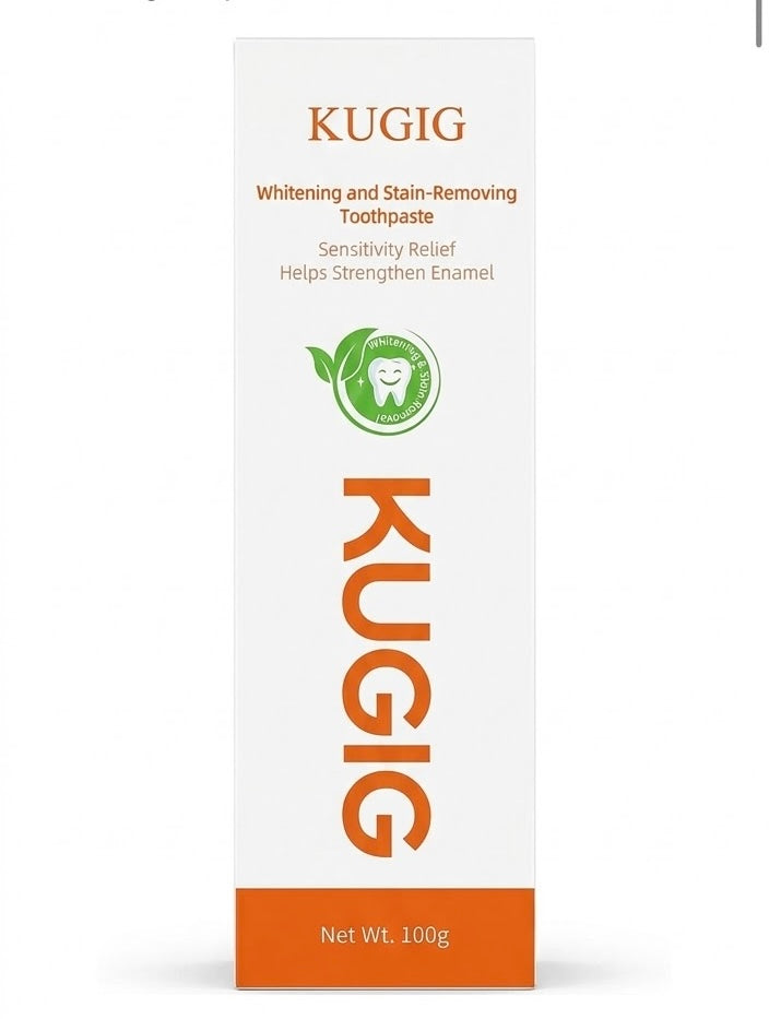 KUGIG Whitening and Stain-Removing Toothpaste (100g)