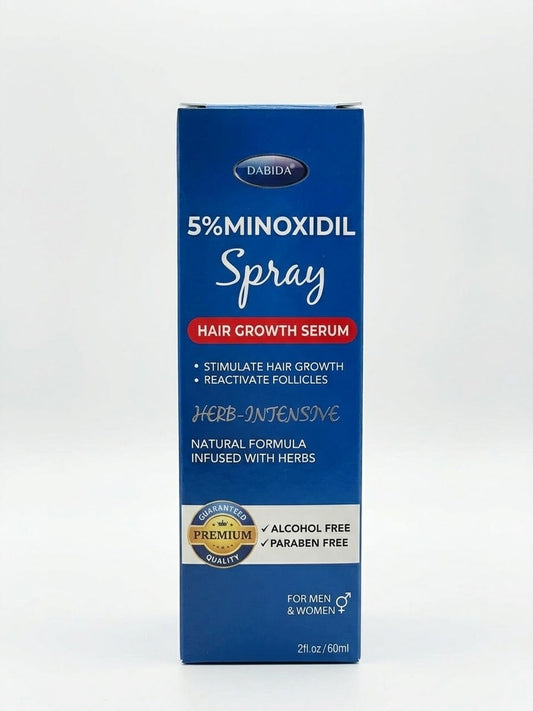 Dabida 5% Minoxidil Spray Hair Growth Serum