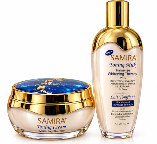 The Samira Intensive Body Whitening & Toning Combo