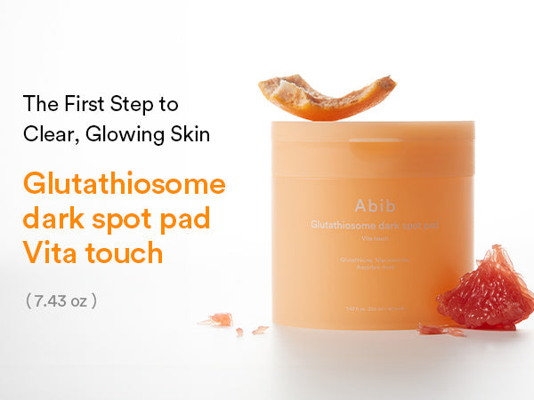 ABIB GLUTATHIOSOME DARK SPOT TONER PAD VITA TOUCH