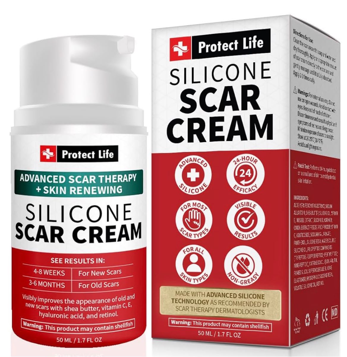 Protect life Silicon Scar Cream
