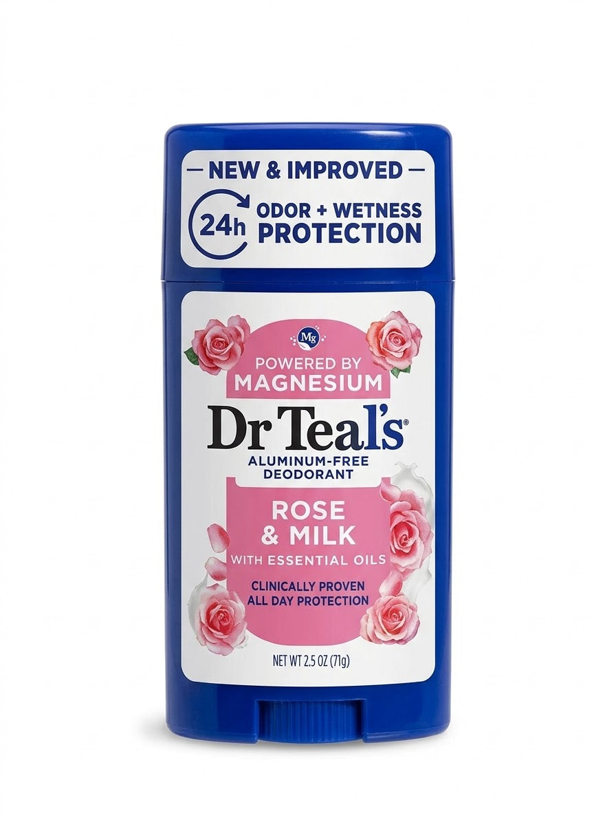DR. TEAL’S ROSE & MILK DEODORANT