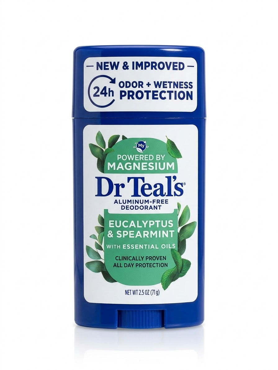 DR. TEAL’S EUCALYPTUS & SPEARMINT DEODORANT
