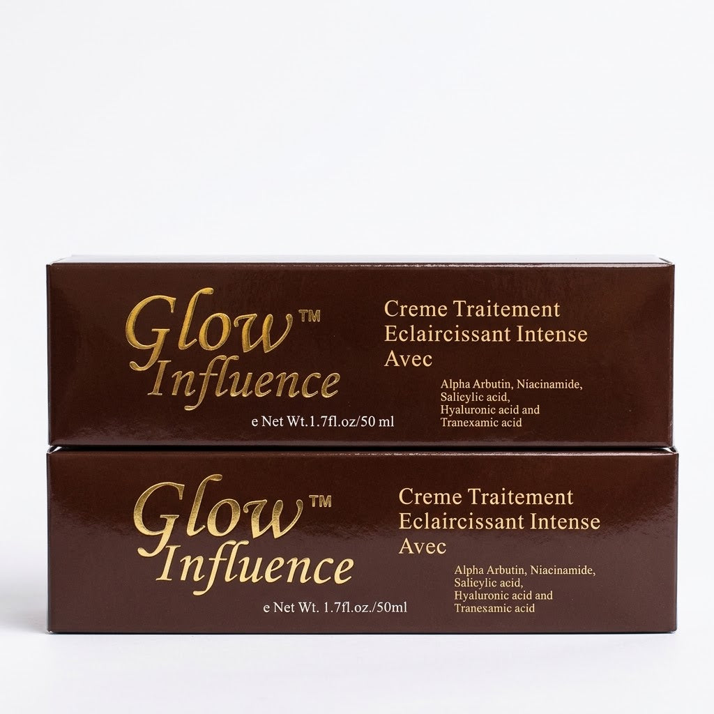 GLOW INFLUENCE CRÈME TRAITEMENT ÉCLAIRCISSANT INTENSE (50ML)