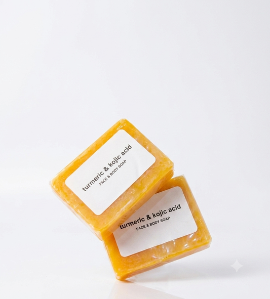 Turmeric & Kojic Acid Face and Body Soap