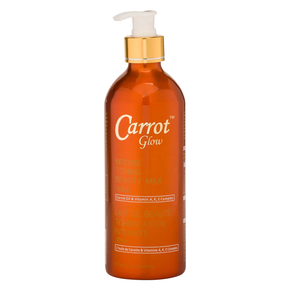 Carrot Glow Intense Toning Beauty Milk Body Lotion | 500ml