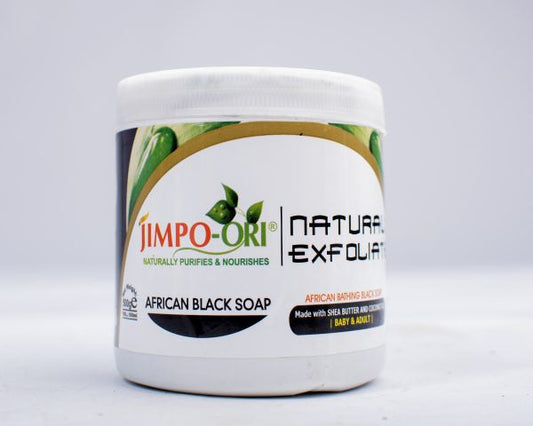 Jimpo Ori Natural Exfoliating African Black Body Soap | 450ML