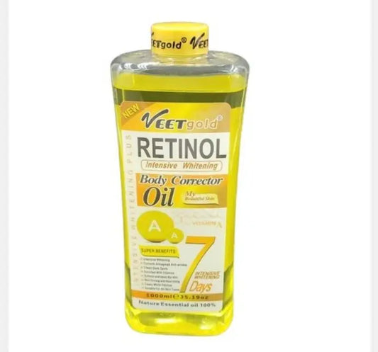 VEET Gold Retinol Correcting Body Oil | 1000ml