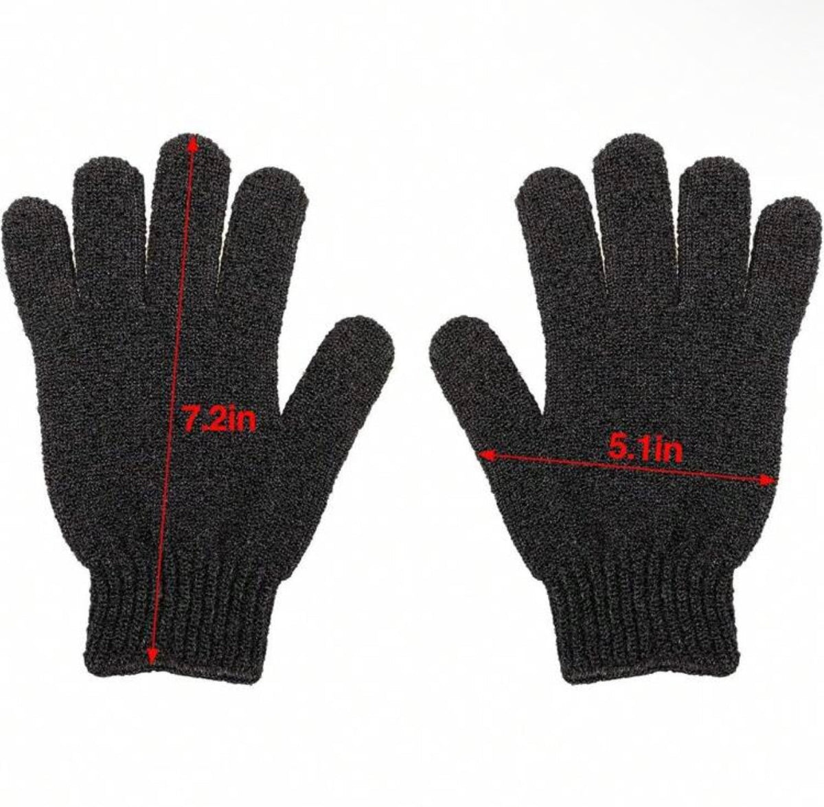 EXFOLIATING GLOVES – SPA-QUALITY SKIN SCRUBBING FOR SMOOTH, HEALTHY SKIN