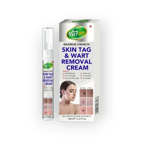 VEETGOLD SKIN TAG & WART REMOVAL BODY CREAM 16ML