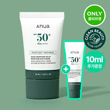 ANUA HEARTLEAF SILKY MOISTURE SUN CREAM